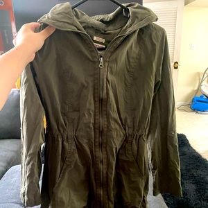 Army green jacket